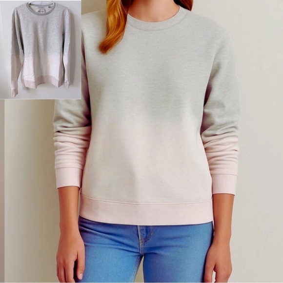 Scotch & Soda Sweaters - Scotch & Soda You Blauw Me Away Ombre Crewneck Sweatshirt